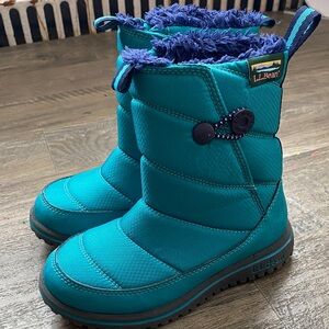 L.L. Bean Turquoise Snow Boots